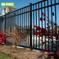 Ornamental Iron Steel Aluminum Rackable Picket Panel Fence